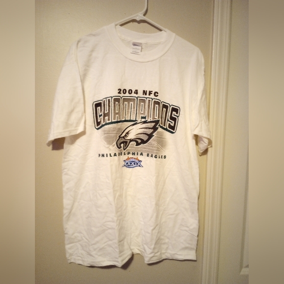 NFL Other - NFL Philadelphia Eagles 2004 NFC Champions men's vintage short sleeve tee